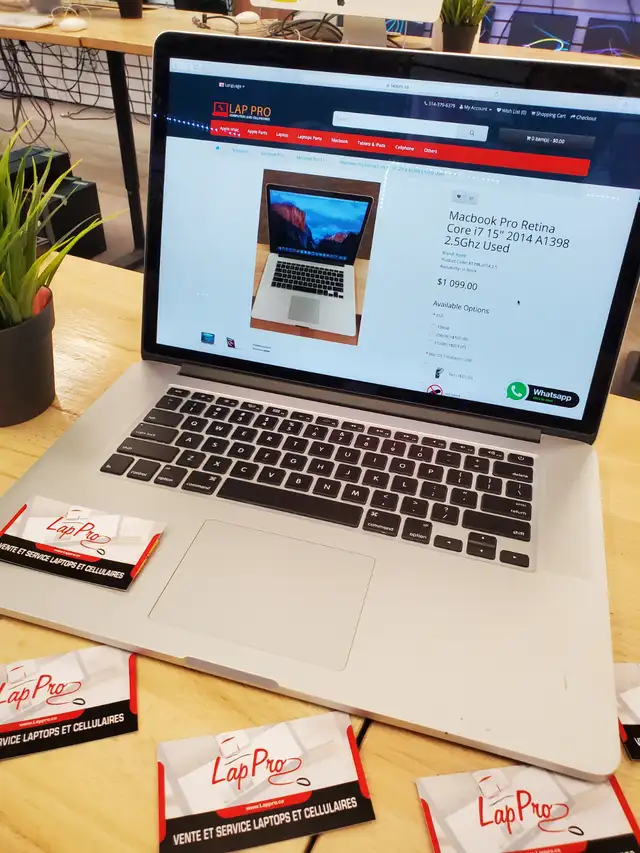 Macbook Pro Retina 15' Core i7 16Gb Ram ✔️✔️✔️