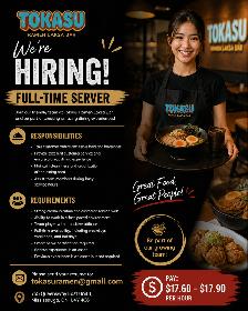 Restaurant Server & Cook Job
