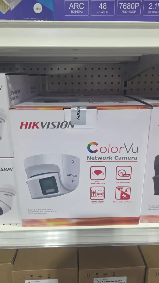 HIKVISION COLORVU WHITE COLOR 8MP CAMERA