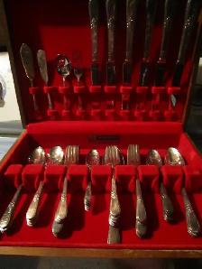 #2A  ADORATION silverware set for 6