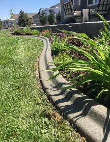 Decorative Concrete Curbing