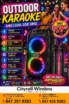 OUTDOOR KARAOKE