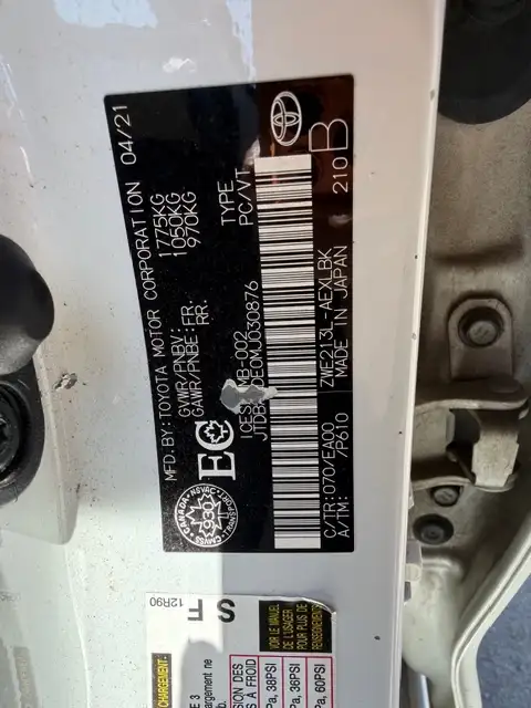 2021 Toyota Corolla Hybrid Clean Title Brand New Safety only81km - Photo 15