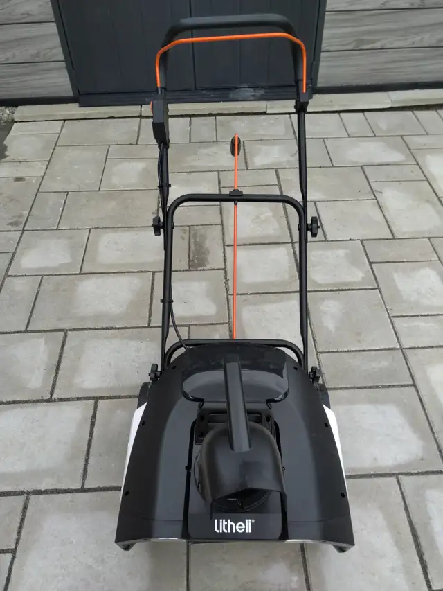 Litheli battery powered snowblower for sale.
