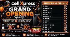 Grand Opening Sale Cellphone Repair Accessories