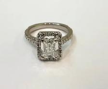 Canadian Diamond Engagement Ring 1.50carat Centre in E-SI1