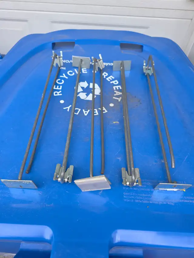 5 Retail Heavy Duty 16' Pegboard Hooks With Price Tag Plate - Photo 3