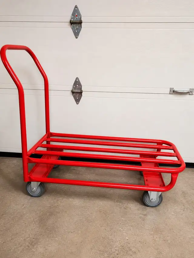 Red Dolly Cart