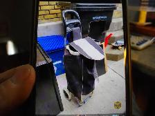 2 wheel shopping cart