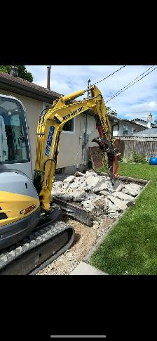 Excavation and Demolition services