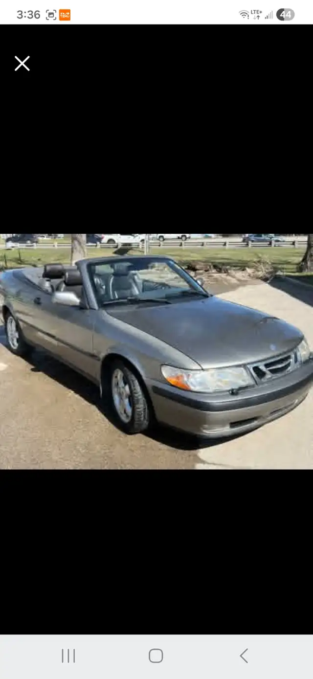2002 SAAB 93X Converible