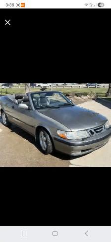 2002 SAAB 93X Converible