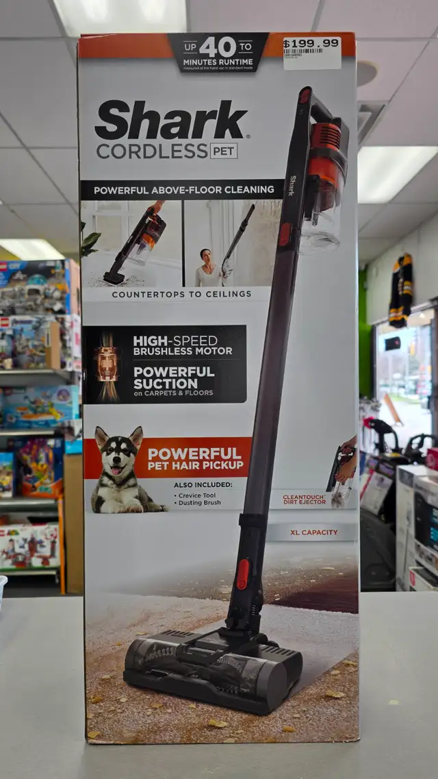 Shark Cordless Pet Vacuum IX140C - BRAND NEW