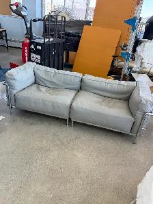 Authentic Le Corbusier Cassina LC3  Grand  Modèle 2 armchair