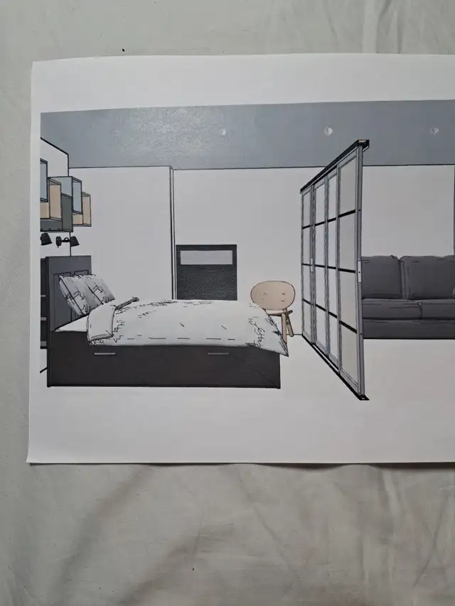 À LASALLE, BACHELOR 3 1/2, RÉNOVÉ, MEUBLÉ, ENSOLEILLÉ.