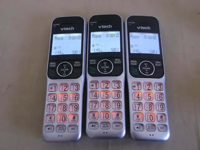Vtech 3 Cordless Phone with Answering System - Photo 5