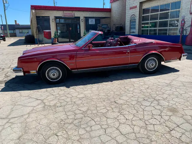 1982 Buick Riviera Convertible Second Owner with only 62,000 kms
