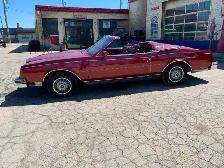 1982 Buick Riviera Convertible Second Owner with only 62,000 kms