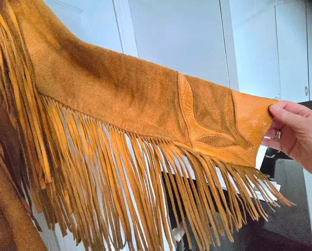 Vintage fringe Jacket - Photo 3