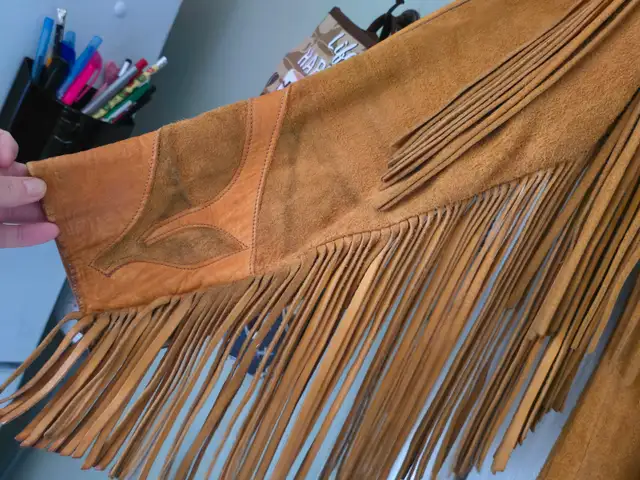 Vintage fringe Jacket - Photo 7