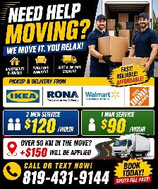 Need Help Moving? Fast, Reliable & Affordable!