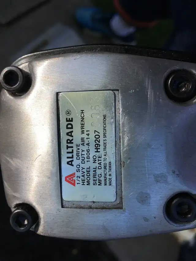AllTrade Air Impact ½" Pneumatic Impact Wrench with Sockets - Photo 4