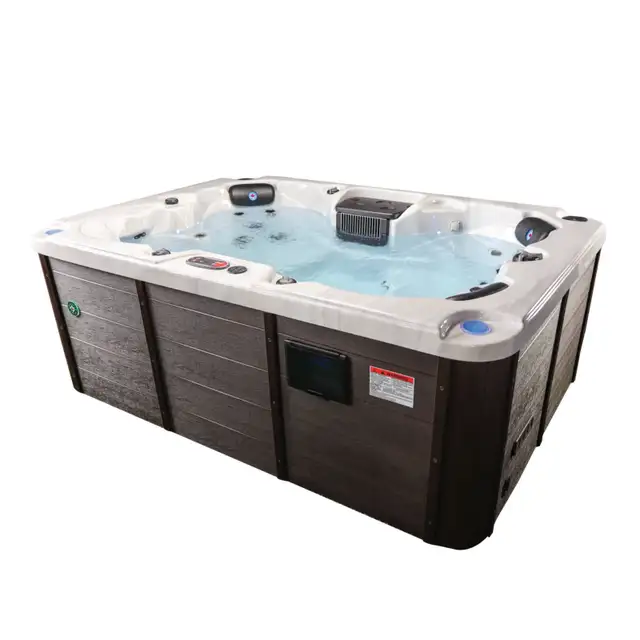 4 Person Calgary Plug n Play Hot Tub Floor Model - Photo 4