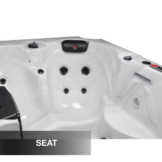 4 Person Calgary Plug n Play Hot Tub Floor Model - Photo 5