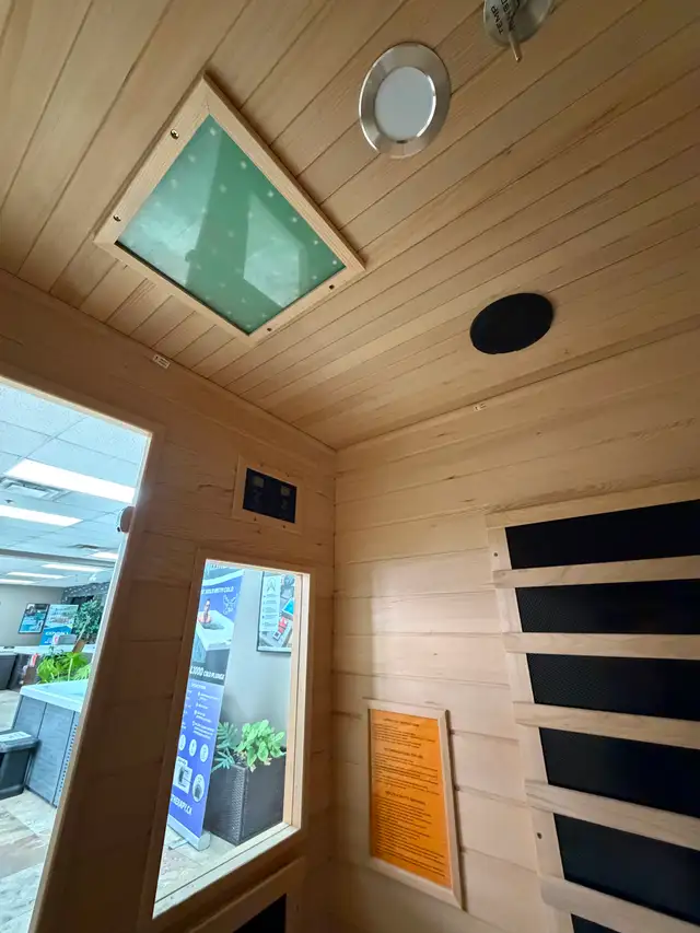 Floor Model 2 Person Infrared Sauna - Photo 4