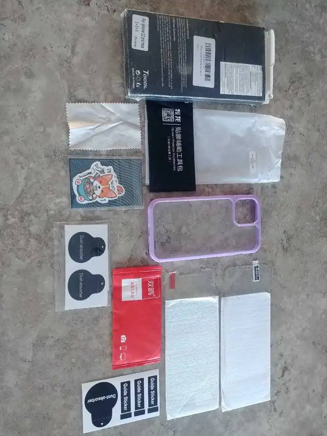 iPhone 12 Pro Max case and screen protectors