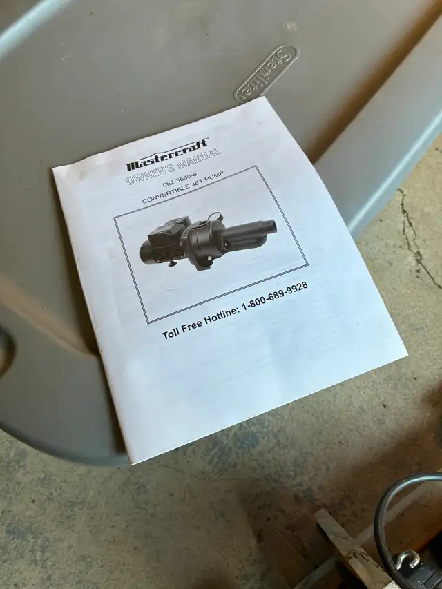 Convertible Jet Pump Mastercraft $100 - Photo 2