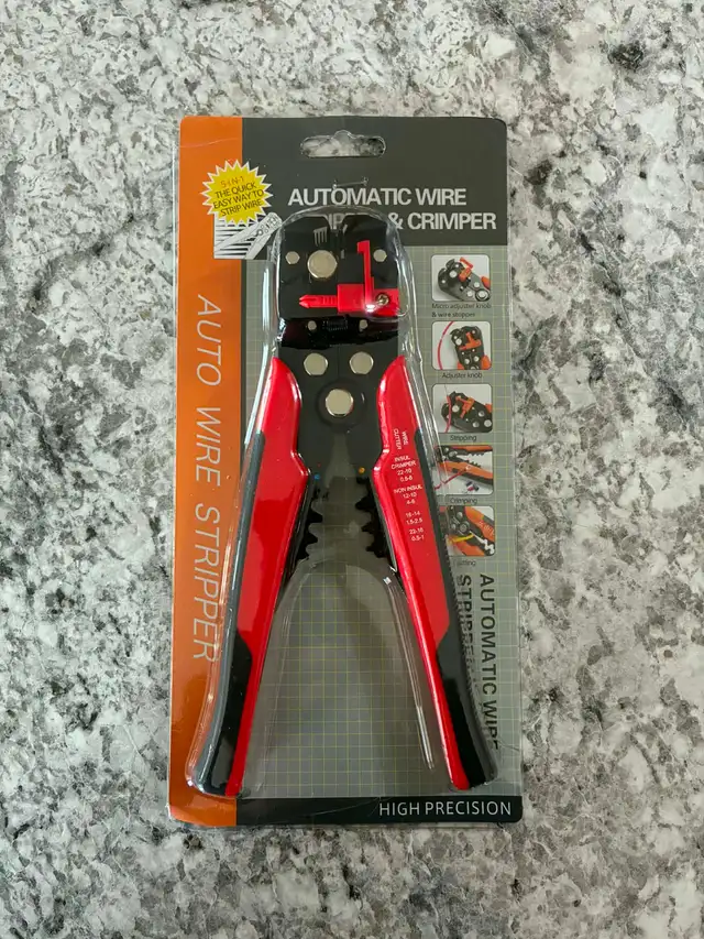 New Wire Stripper & Crimper Tool