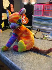 rare Kaleidoscope beanie baby