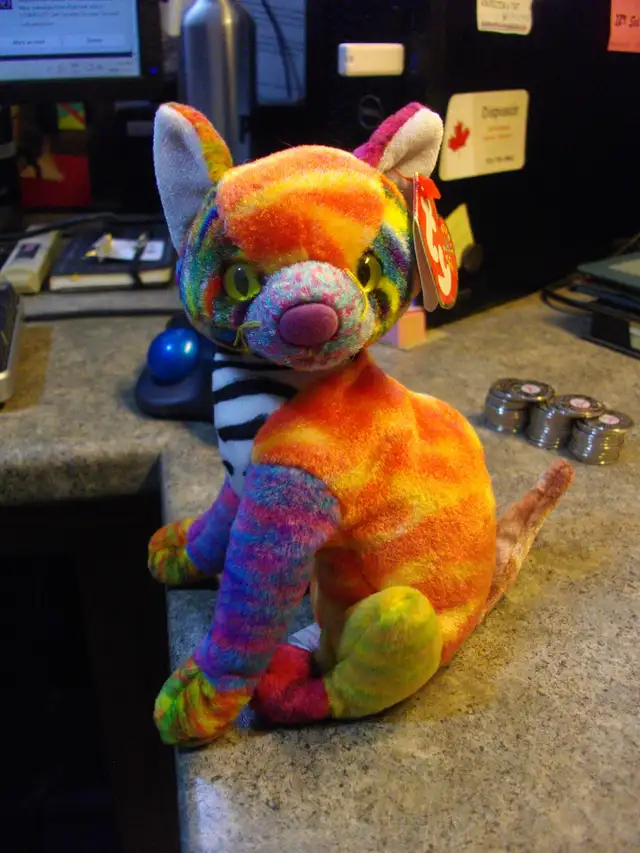 rare Kaleidoscope beanie baby - Photo 2