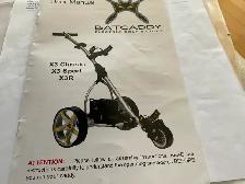 Voiturette BATKADDY série X3R lithium avec batterie lithium  12v