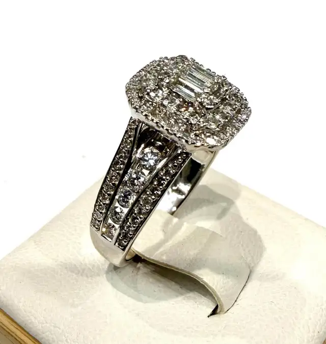 2.00Carats Wedding Set Natural Diamonds Wedding Set in 10k - Photo 3