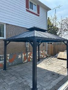 ASSEMBLY GAZEBO AND INSTALLATION