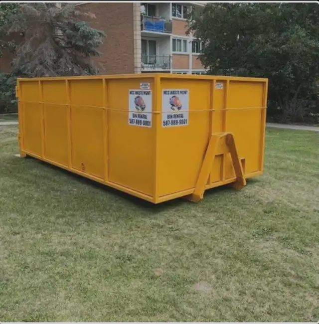 Bin Rental 587 889 99001 Junk Removal