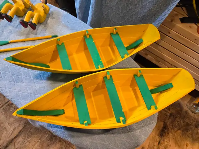 Wooden Fishermen / Dory Set - Photo 3