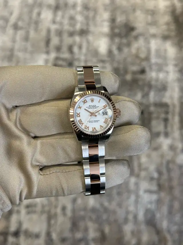 Rolex Datejust 28mm Rose Gold Two-tone - Photo 5
