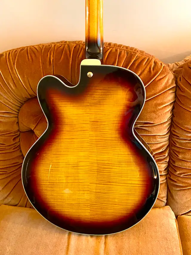 Ibanez AF155-AYS Artstar Semi Acoustic Guitar, CASE, Excellent. - Photo 8