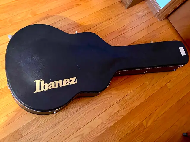 Ibanez AF155-AYS Artstar Semi Acoustic Guitar, CASE, Excellent. - Photo 10