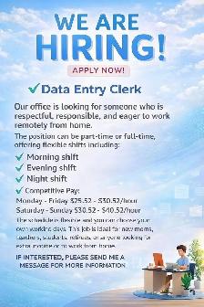 Now Hiring