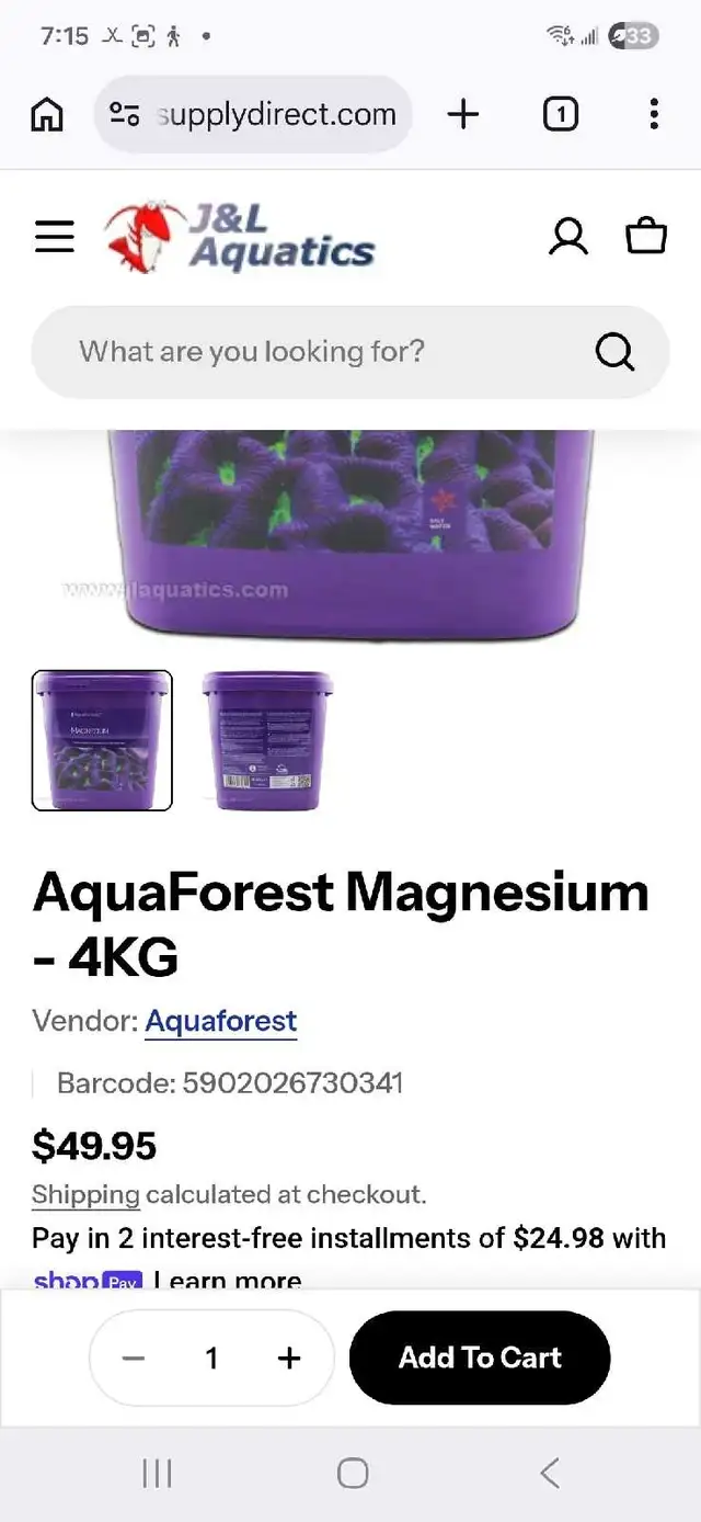 AQUAFOREST MAGNESIUMHALF PRICE - Photo 2