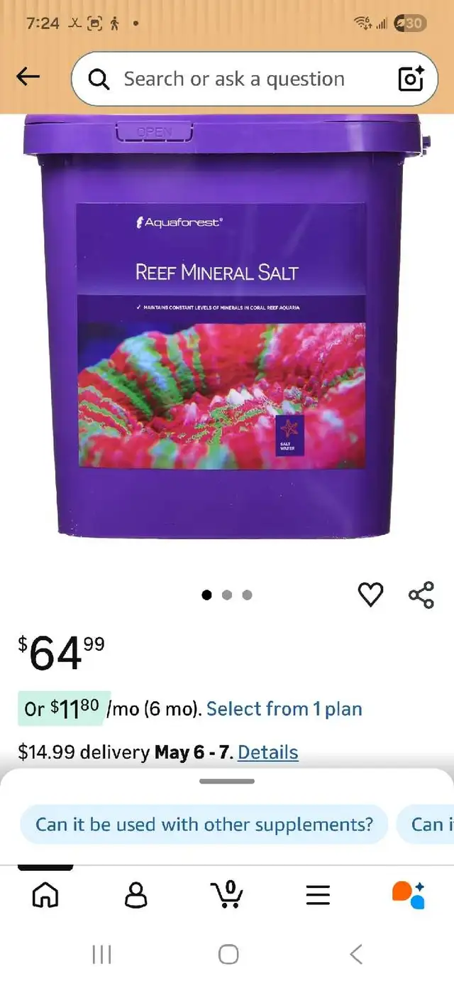 REEF MINERAL SALTHALF PRICE - Photo 2