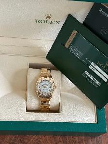 Rolex Pearlmaster 29mm Yellow Gold MOP 18k