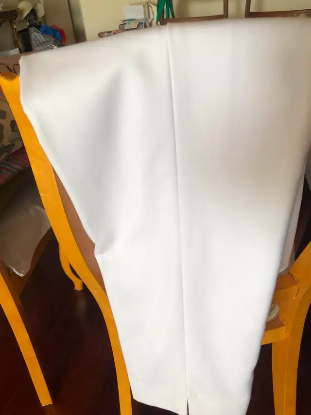 Women’s Elegant White  Trousers / Pants - TALBOTS HOLLYWOOD - Photo 7
