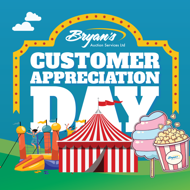 Customer Appreciation Event at Bryan's Auction - Saturday May 2