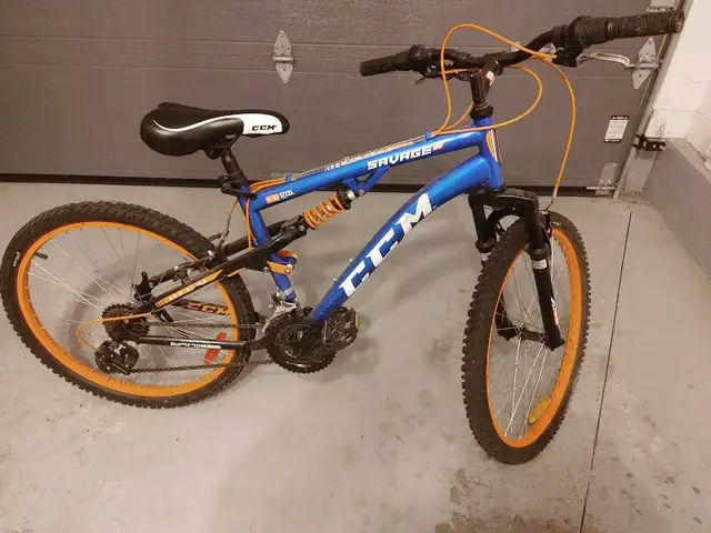 21-speed mountain bike