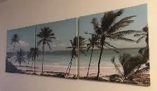A 3-piece wall art - $5